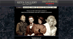 Desktop Screenshot of keyagallery.com